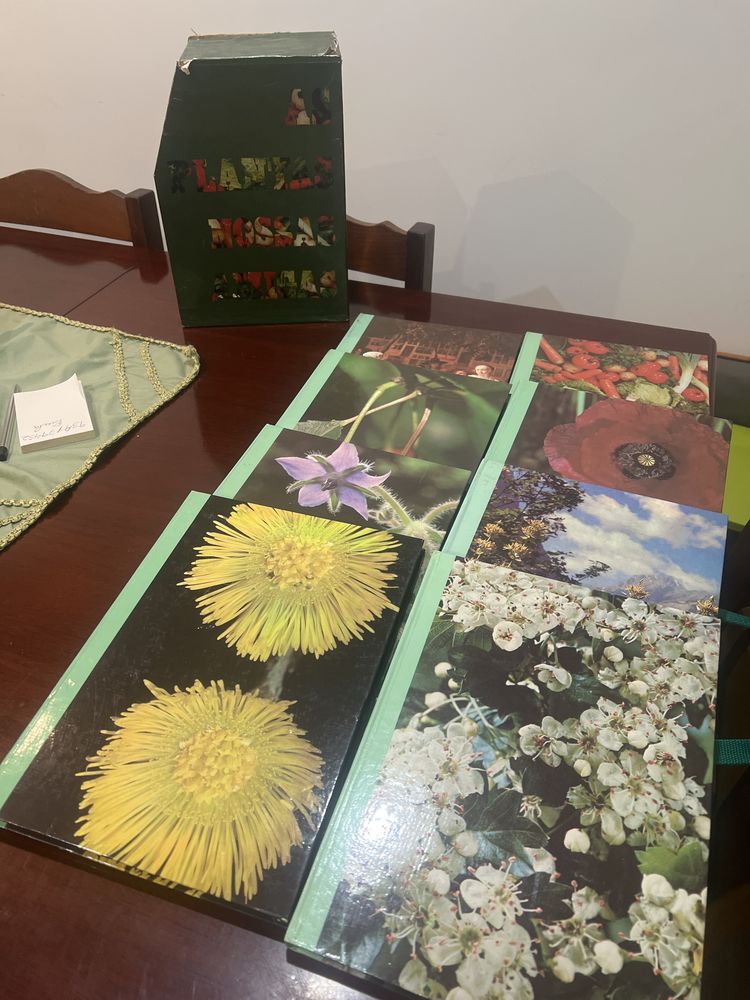 8 livros  as plantas sao nossas amigas
