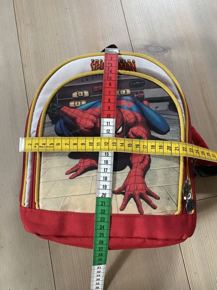 Plecak plecaczek marvel superboheter spiderman, dla przedszkolaka