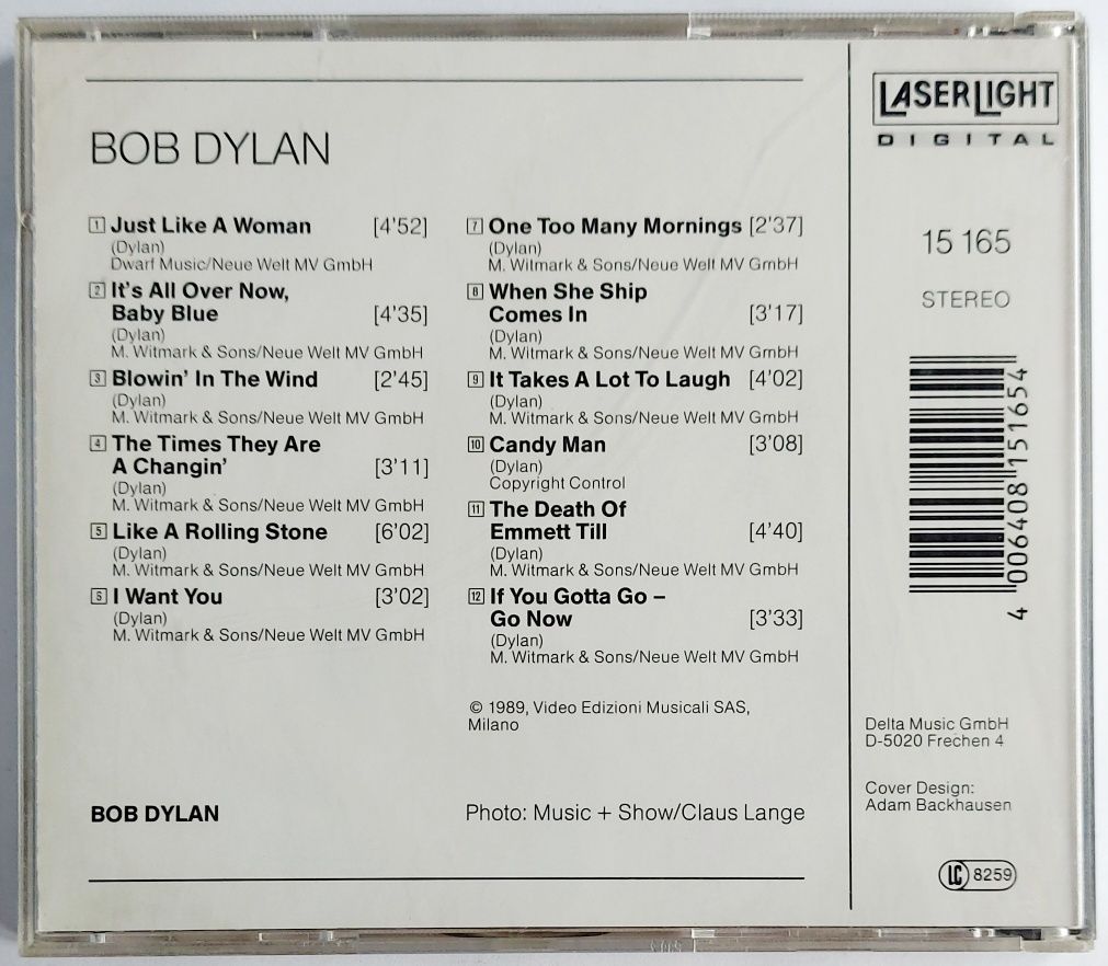 Bob Dylan Bob Dylan 1989r