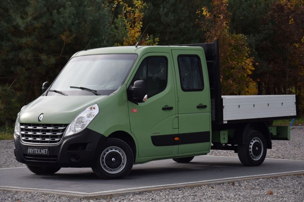 Renault Master Doka  2.3 dCi (125 KM) Doka * 7 Miejsc * Klimatyzacja * Webasto * Skóra *