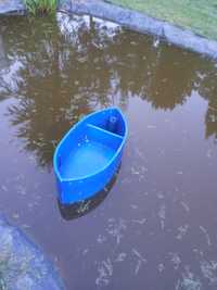Łódka nad oczko wodne staw do ogrodu dla dzieci ozdoba