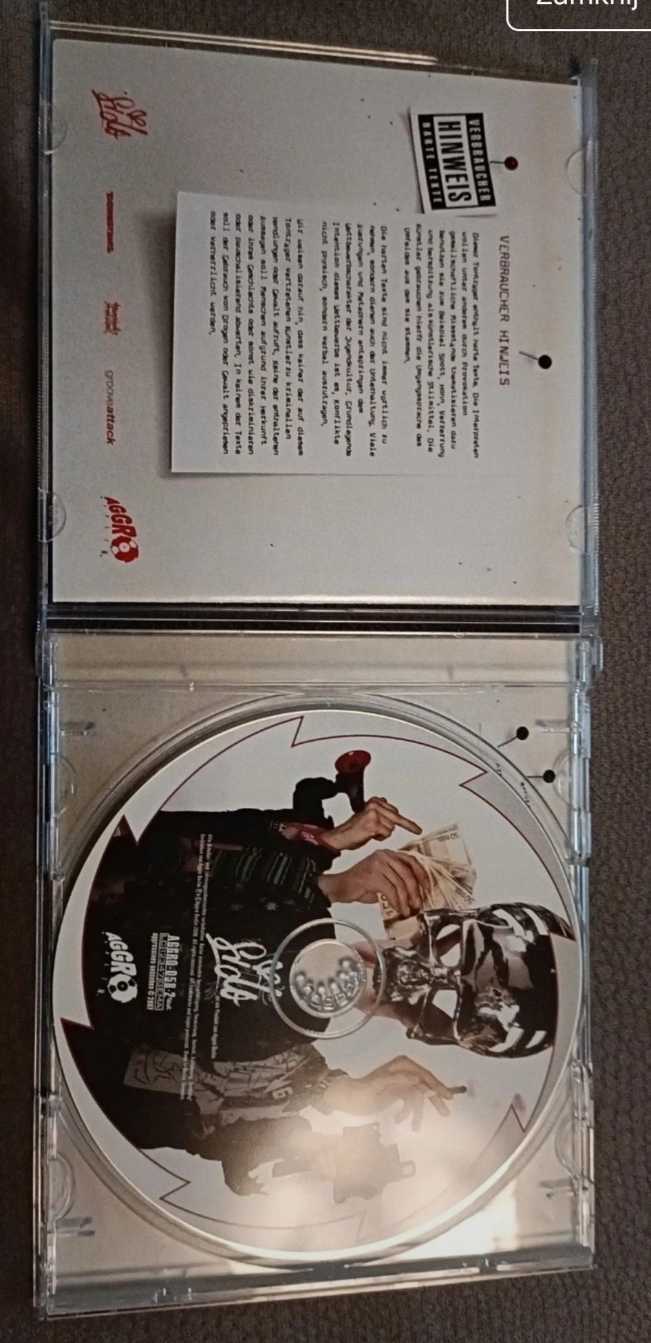 Aggro Berlin 
Album CD 
Rok 2007
Stan EX