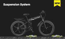 Bicicleta Elétrica Dobrável 1000W