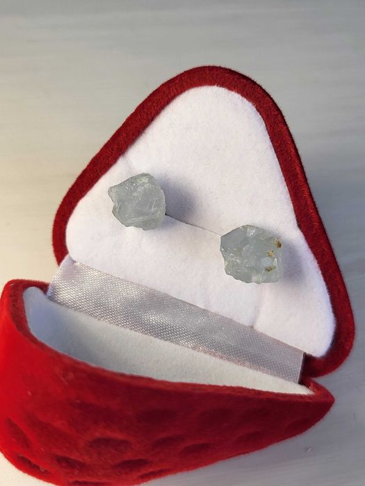 Сережки з целестином PTASHKA JEWELRY