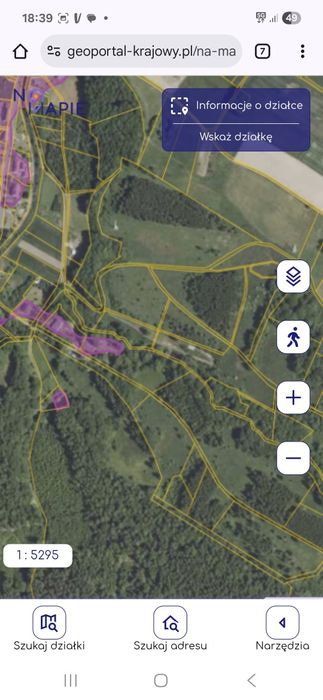 działka rolna Miłoszów, grunty rolne, pole łąka