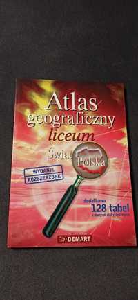 Duży atlas geograficzny liceum