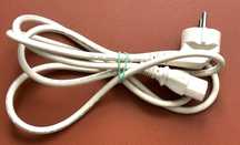 Nowy kabel zasilający 230V do komputera monitora