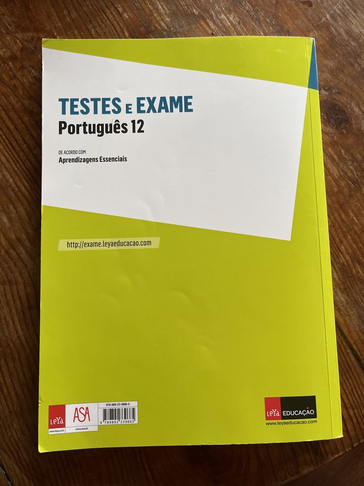 Livro de testes e exames português 12°ano