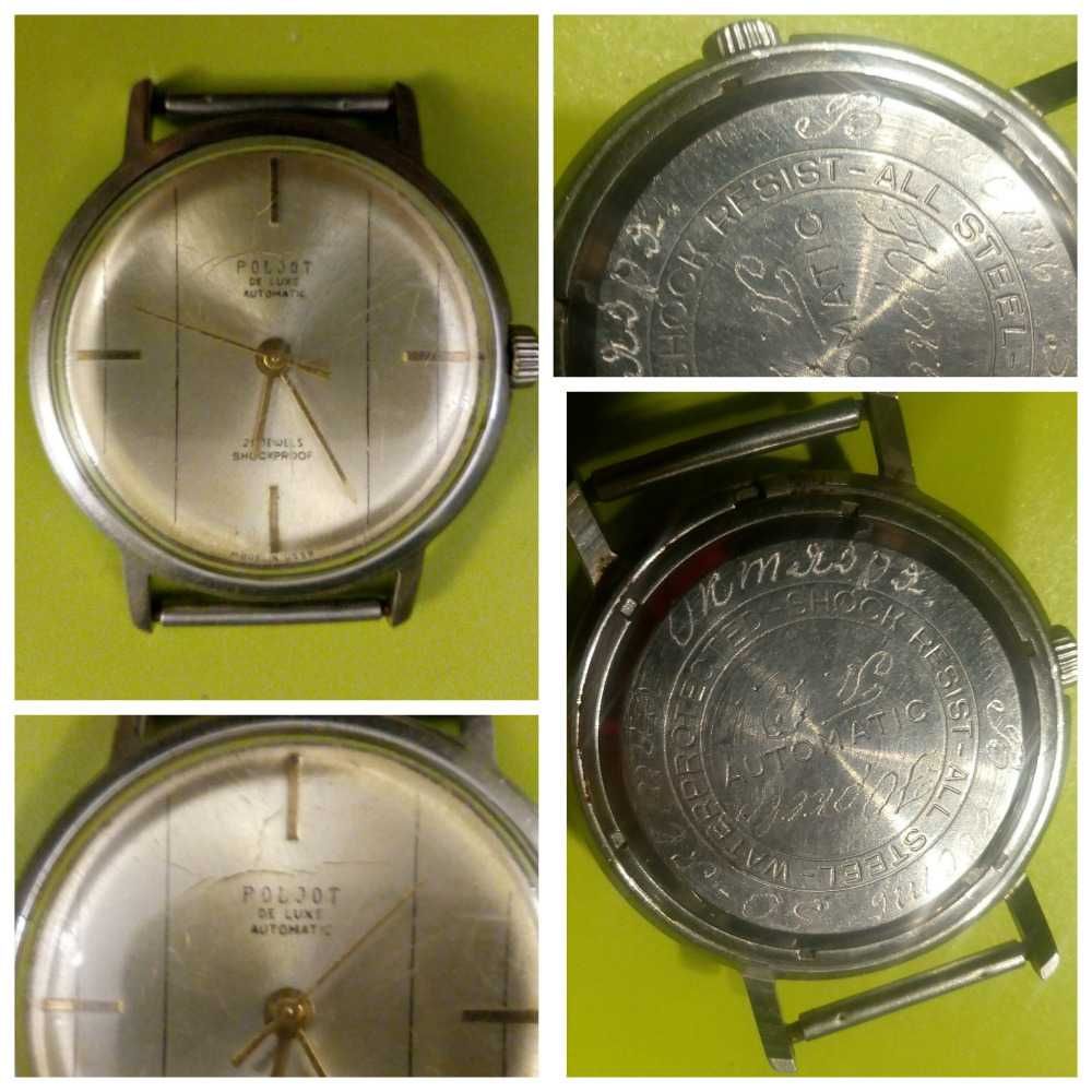 часы годинник Полёт  1967 год,  POLJOT DE LUXE AUTOMATIC, чайка ссср