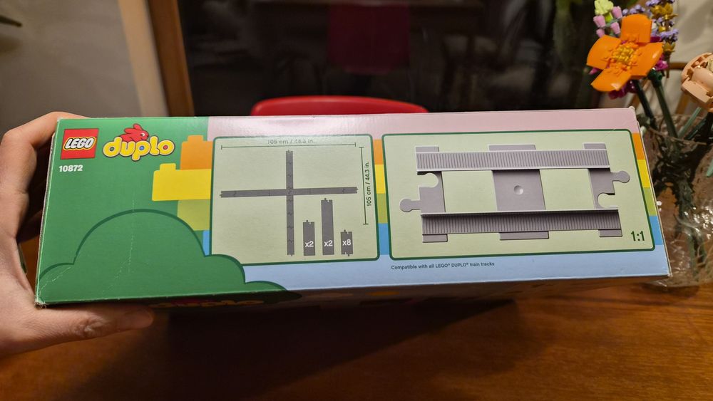 Lego duplo pociąg trzy zestawy z pudełkami 10874 + 10872 + 10882