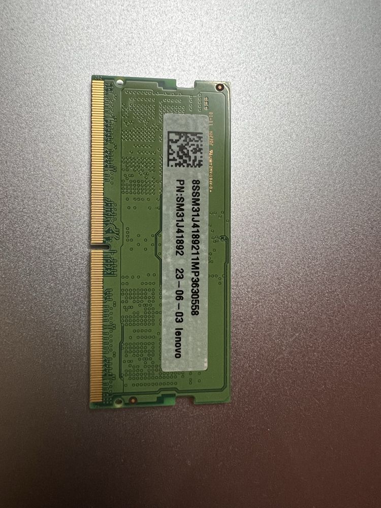 Оперативна пам'ять Samsung DDR5 SODIMM 8Gb 5600Mhz