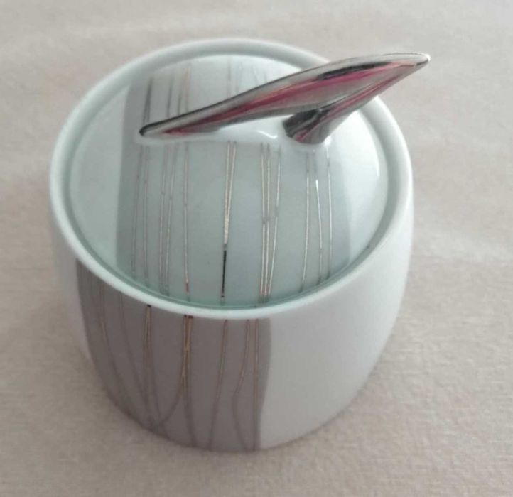 Açucareiro - Porcelana Spal da estilista Fátima Lopes (de colecção)