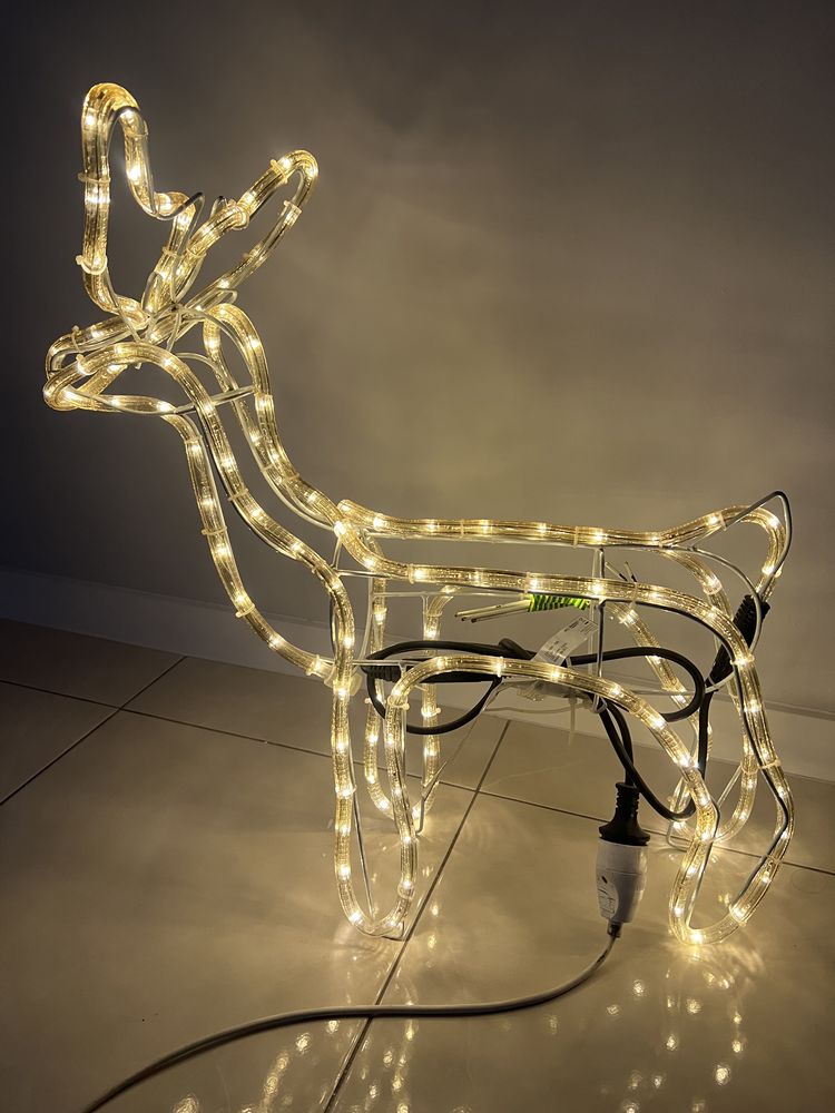 Świąteczny renifer Led
