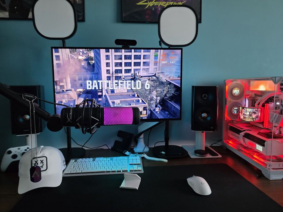 Komputer do streaming stanowisko