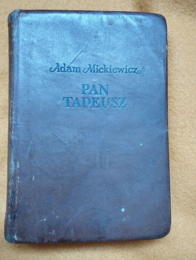 Książka pt. "Pan Tadeusz"