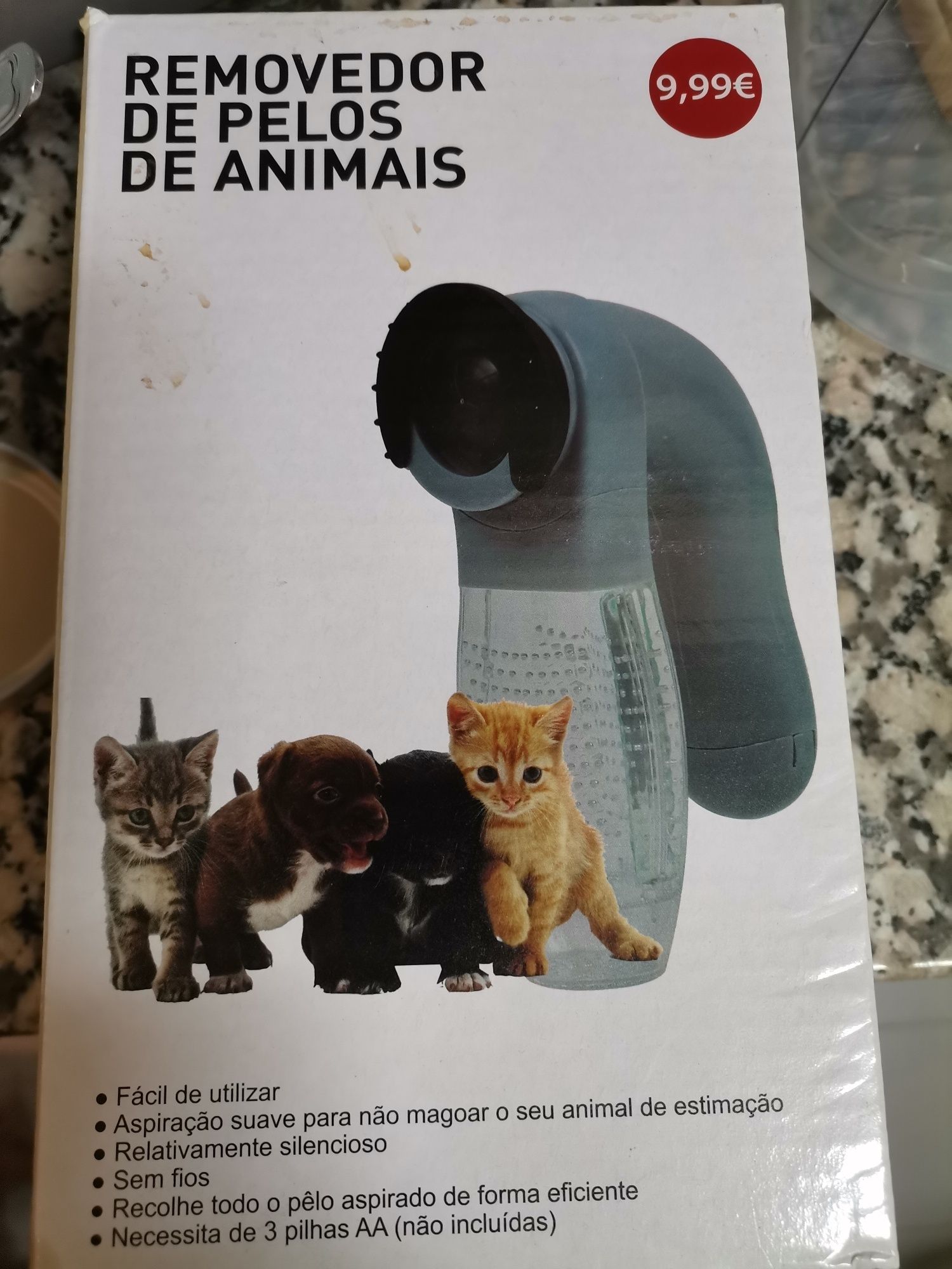 Removedor de Pelos nos Animais