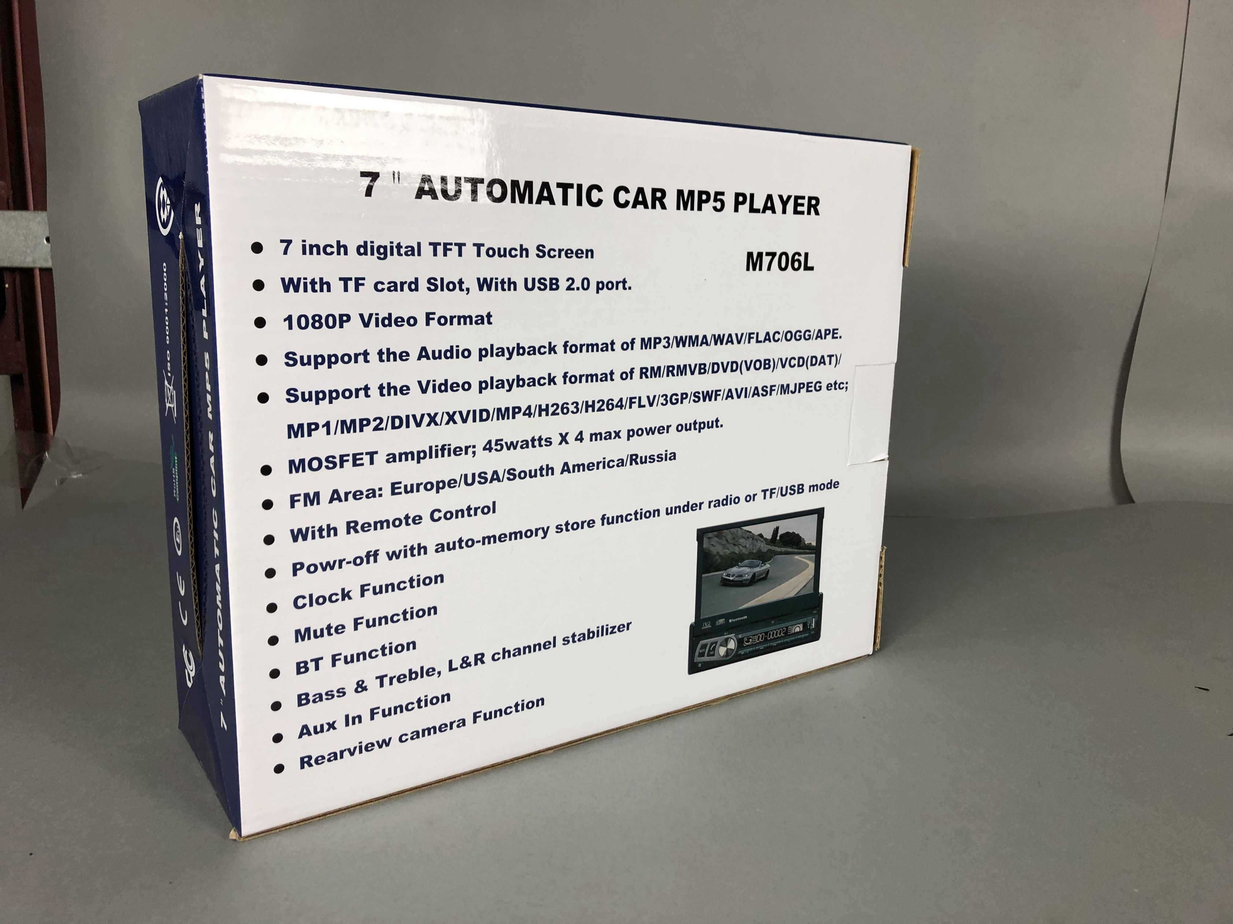 Radio z automatycznym ekranem - Radio z ekranem M706L