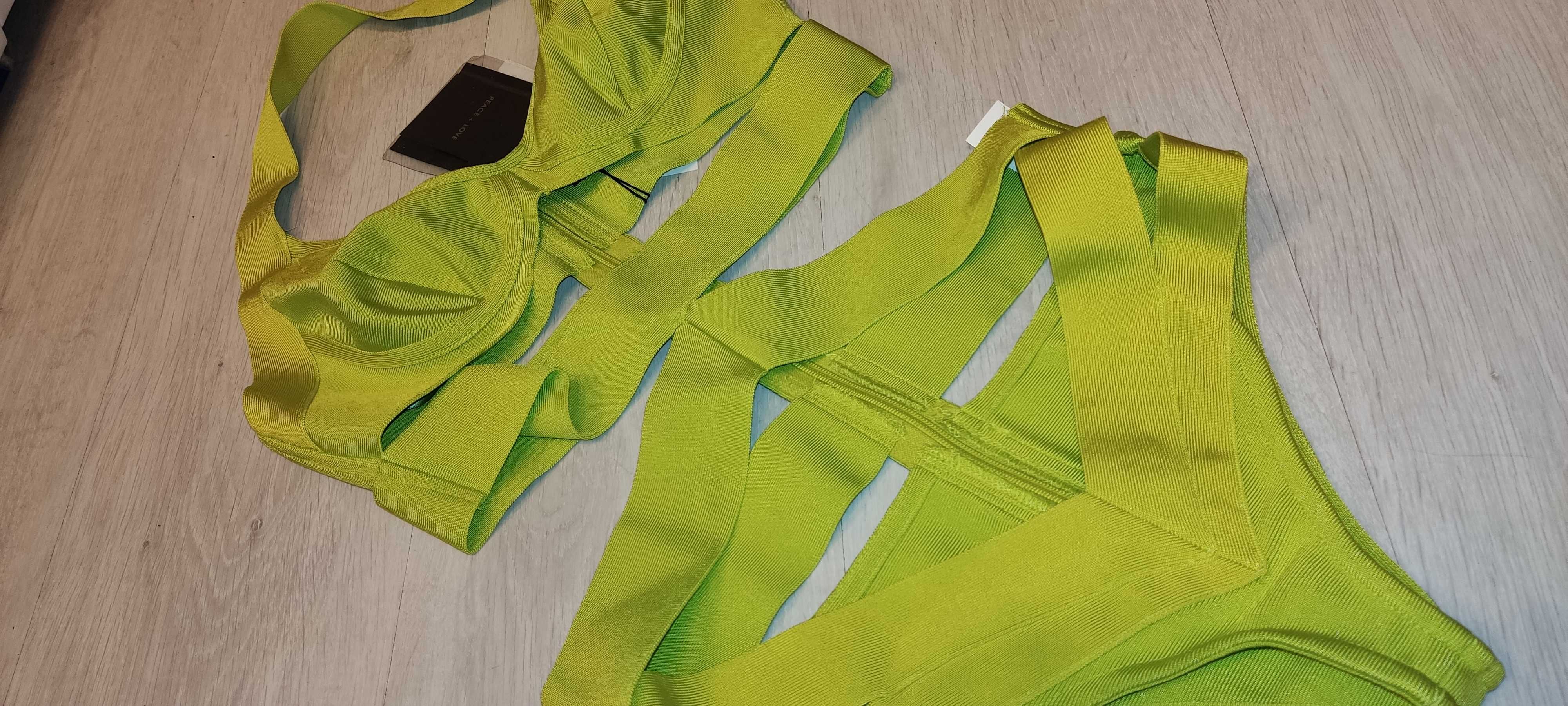 Kostium kąpielowy bandażowy Asos Rozm L jednoczesciowy