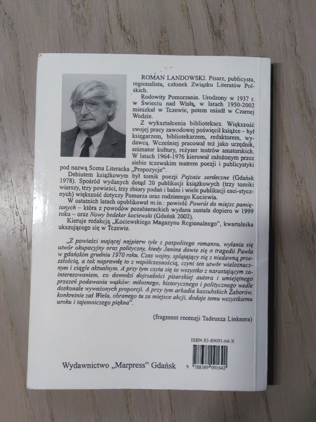 Cierpki smak rajskiego jabłka Roman Landowski