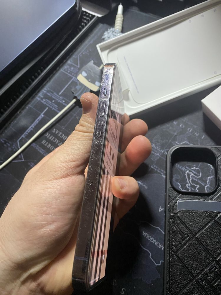 Iphone 14 pro 128 purple jak nowy