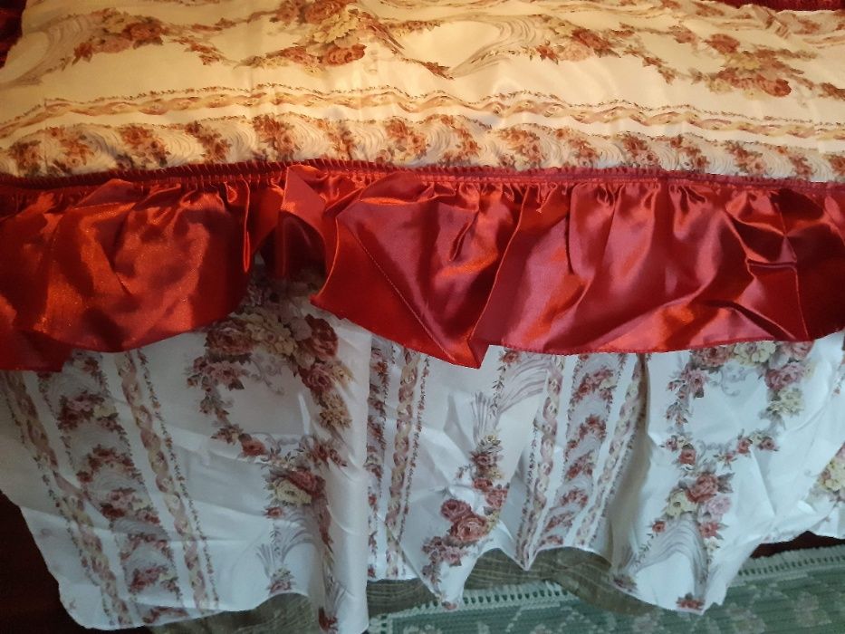 Conjunto Colcha+3 almofadas+3 fronhas, NOVO