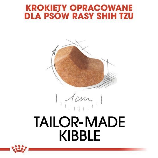 Karma sucha z witaminami dla szczeniąt rasy Shih Tzu Royal Canin 0,5kg