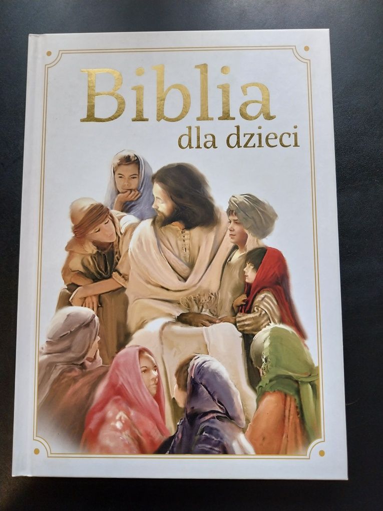 Biblia dla dzieci w twardej oprawie z obrazkami