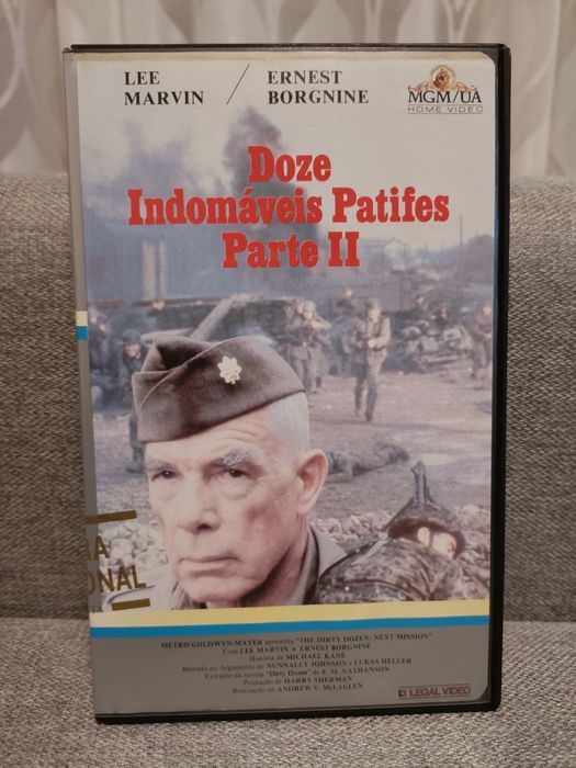 Doze Indomáveis Patifes 1 e 2 Vhs