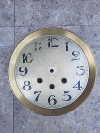 468 Tarcza starego zegara kwadransowego Mauthe 21cm 59/37mm