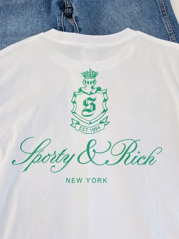Футболка sporty and rich, розмір S в наявності