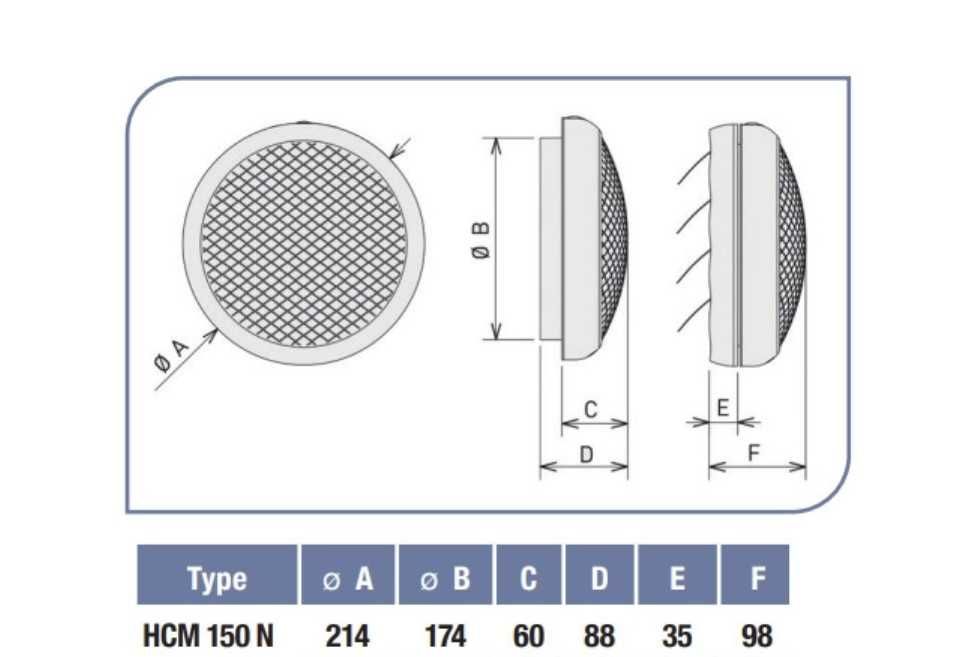 Exaustor HCM-150 N S&P (novo)