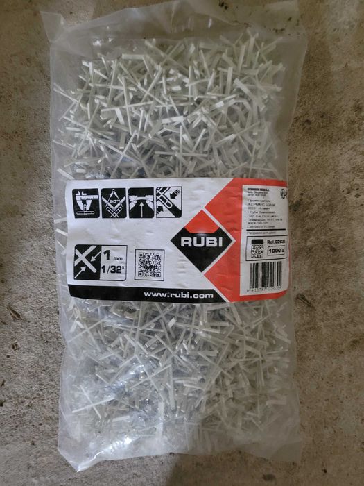 Cruzeta Rubi 1,0MM - 1000 Un