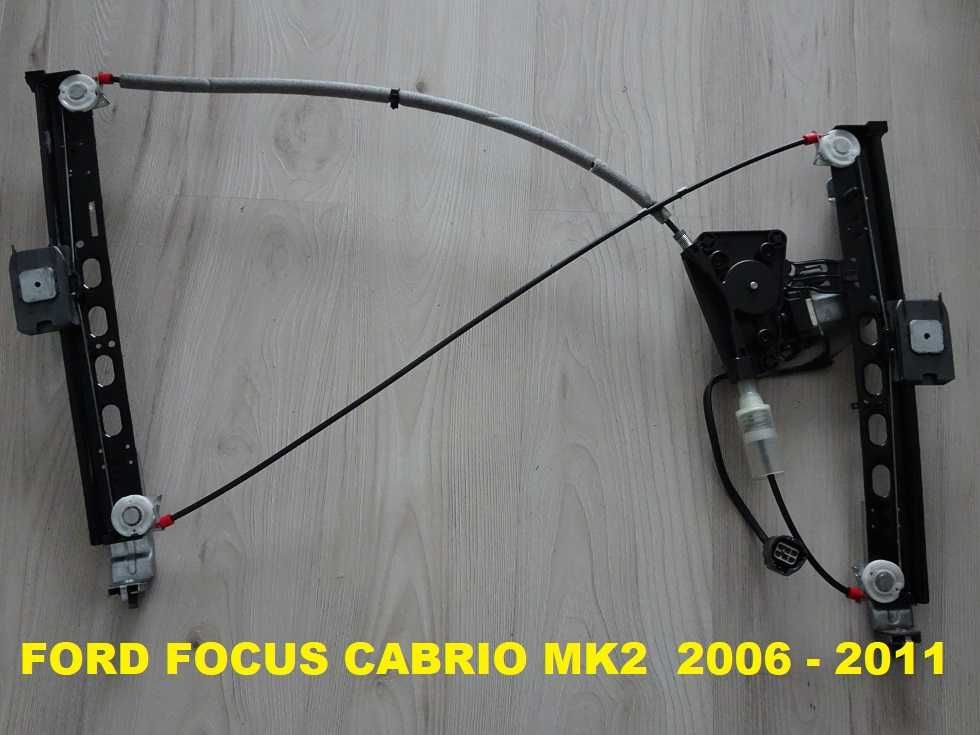 Podnośnik Mechanizm Szyby Ford Focus Cabrio CC MK2 Przód Prawy [3a]