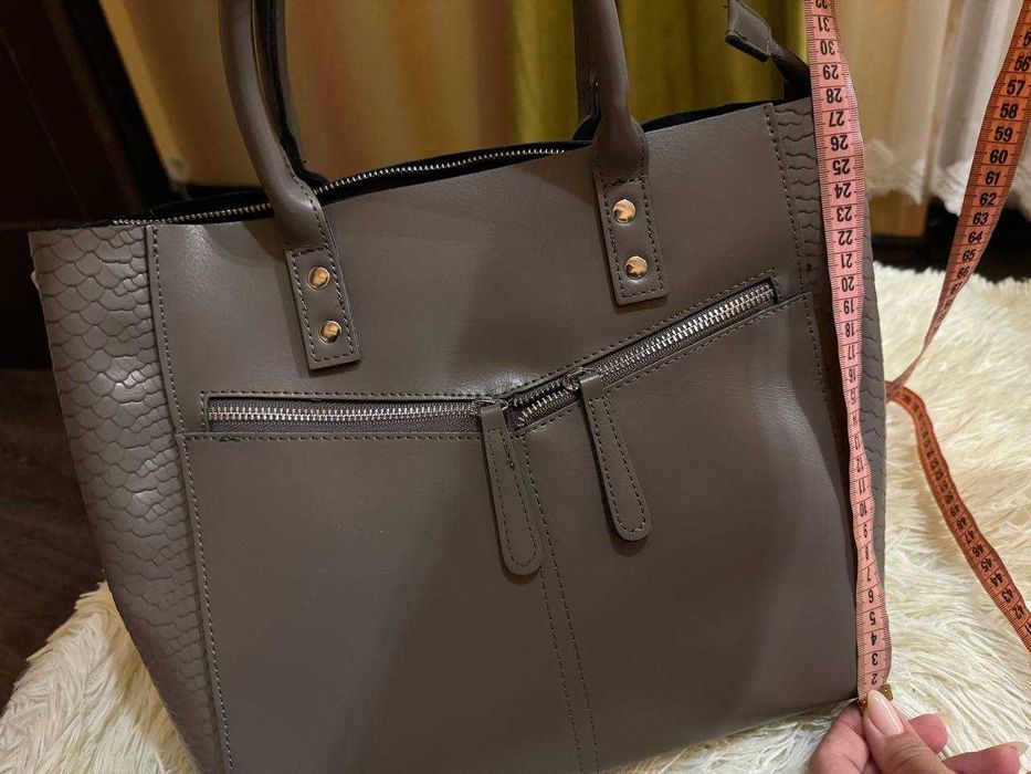 Сумка жіноча сіра