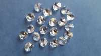 Conjunto de 20 pedras de cristal pequeninas