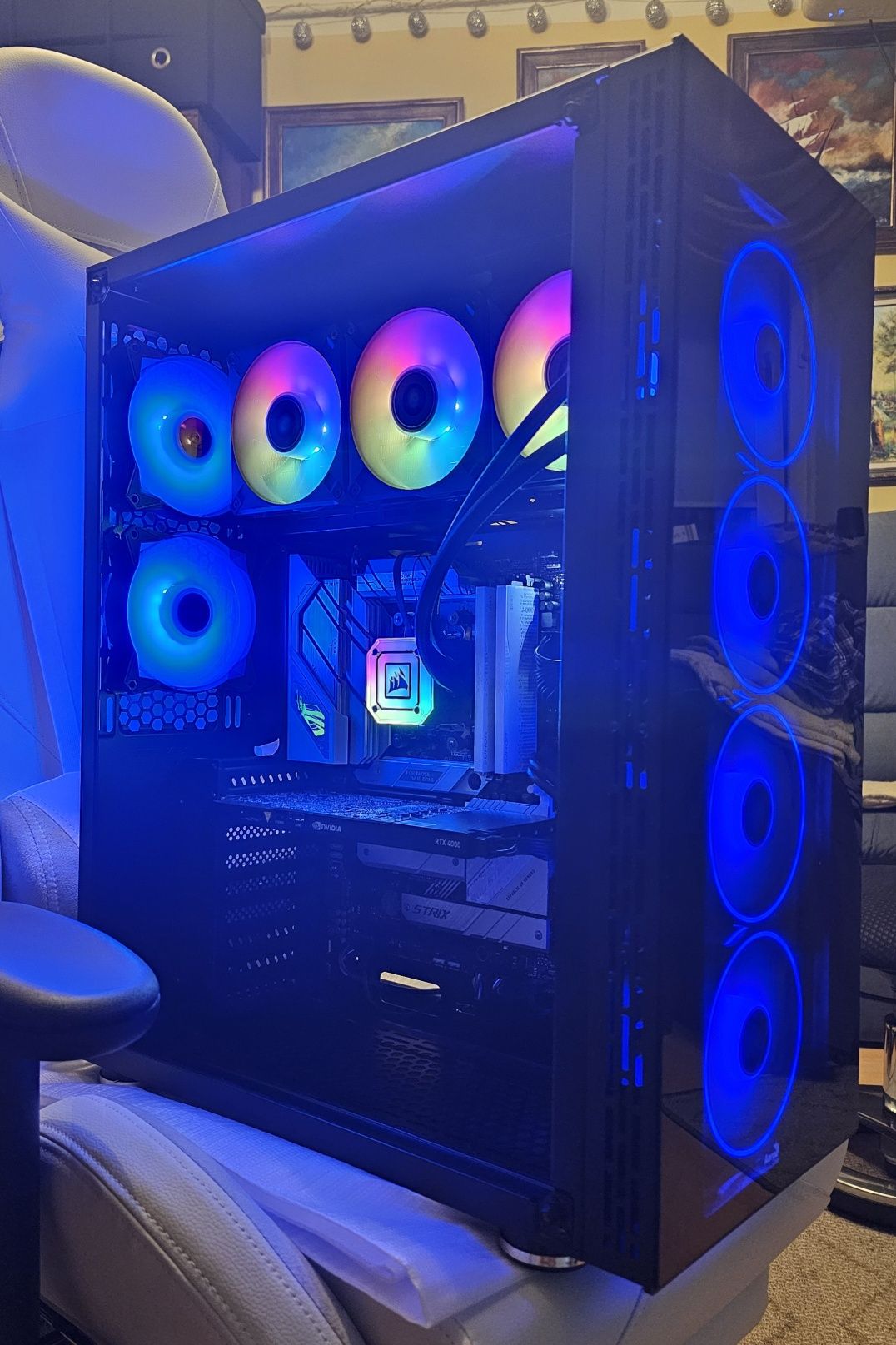 Komputer - Ryzen 7, 32 gb ddr5, 1024 gb gen.4, RTX 4000, Asus, Corsair