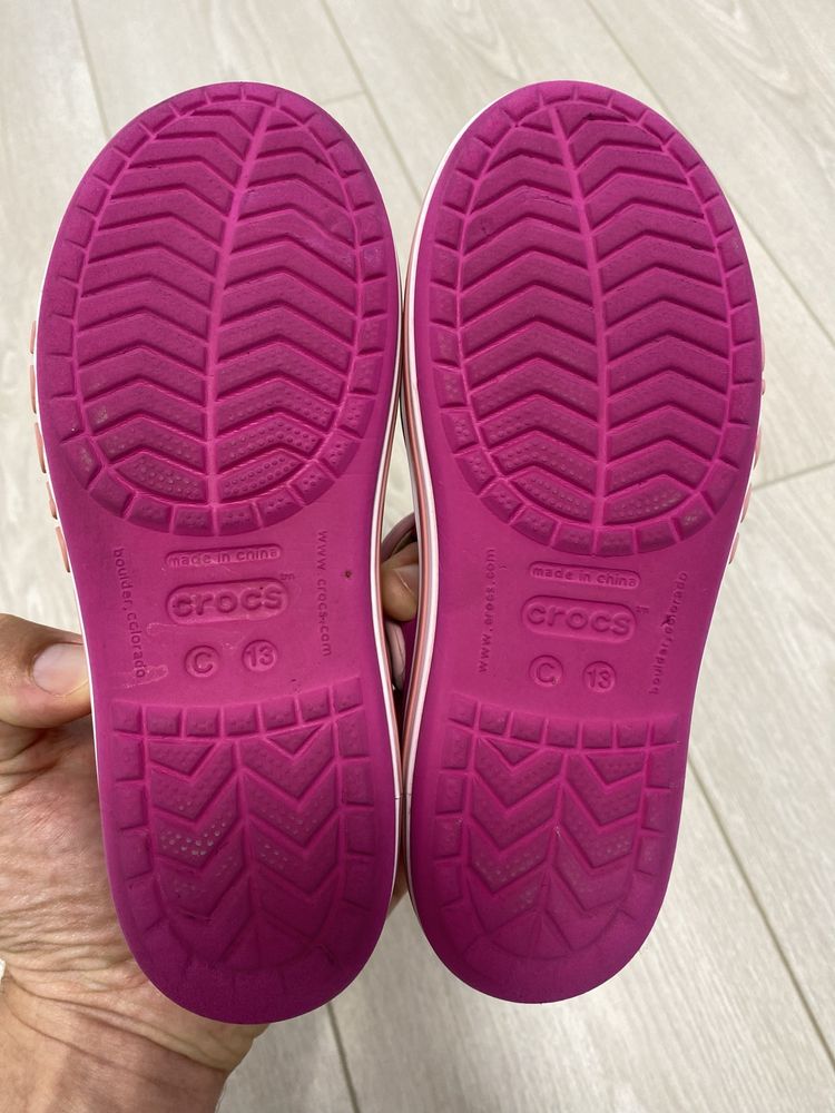 Сандали Crocs C13 кроксы 19,5 см босоножки