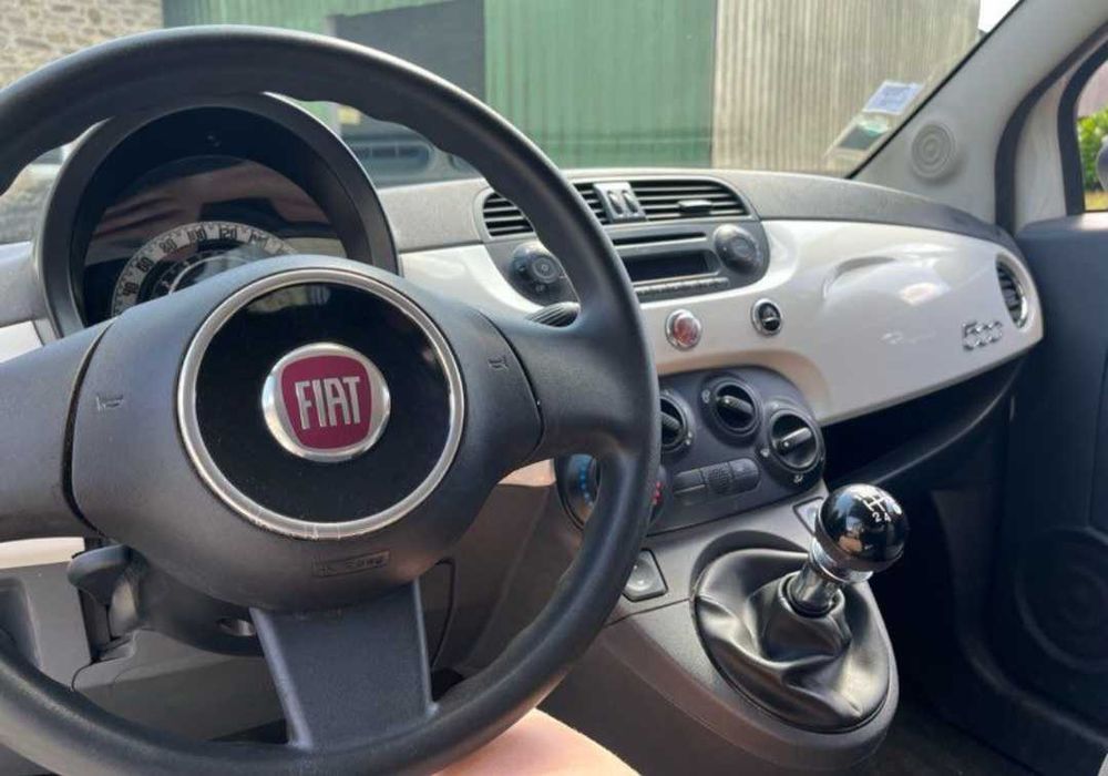 Fiat 500 gasolina, 2009, 135mil kms
