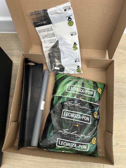 Donica Lechuza Canto 40 stone doniczka z systemem nawadniania