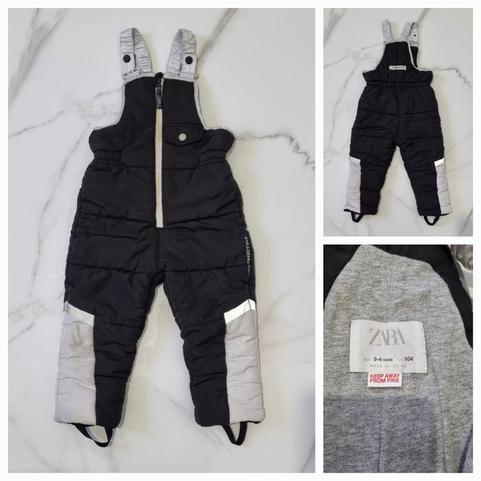 Куртка next евро зима, зимові штани zara 3-4роки