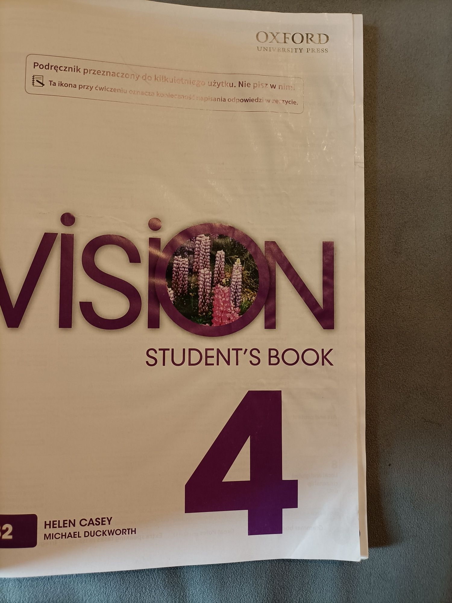 Vision 4 Oxford student's book podręcznik dla liceów i techników