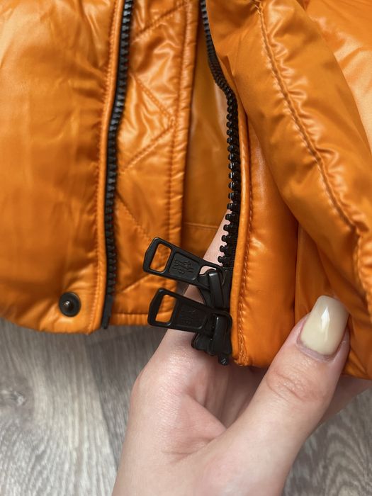 Куртка MONCLER FRAGMENT HIROSHI FUJIWARA, помаранчевого кольору