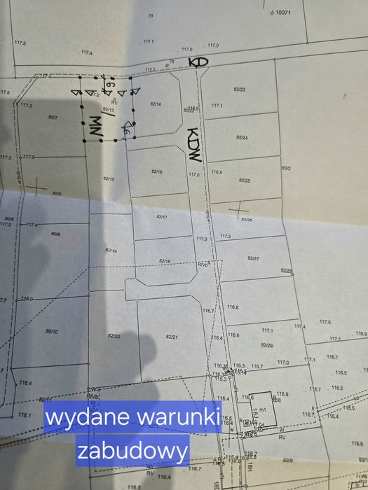 Działki  - z warunkami zabudowy