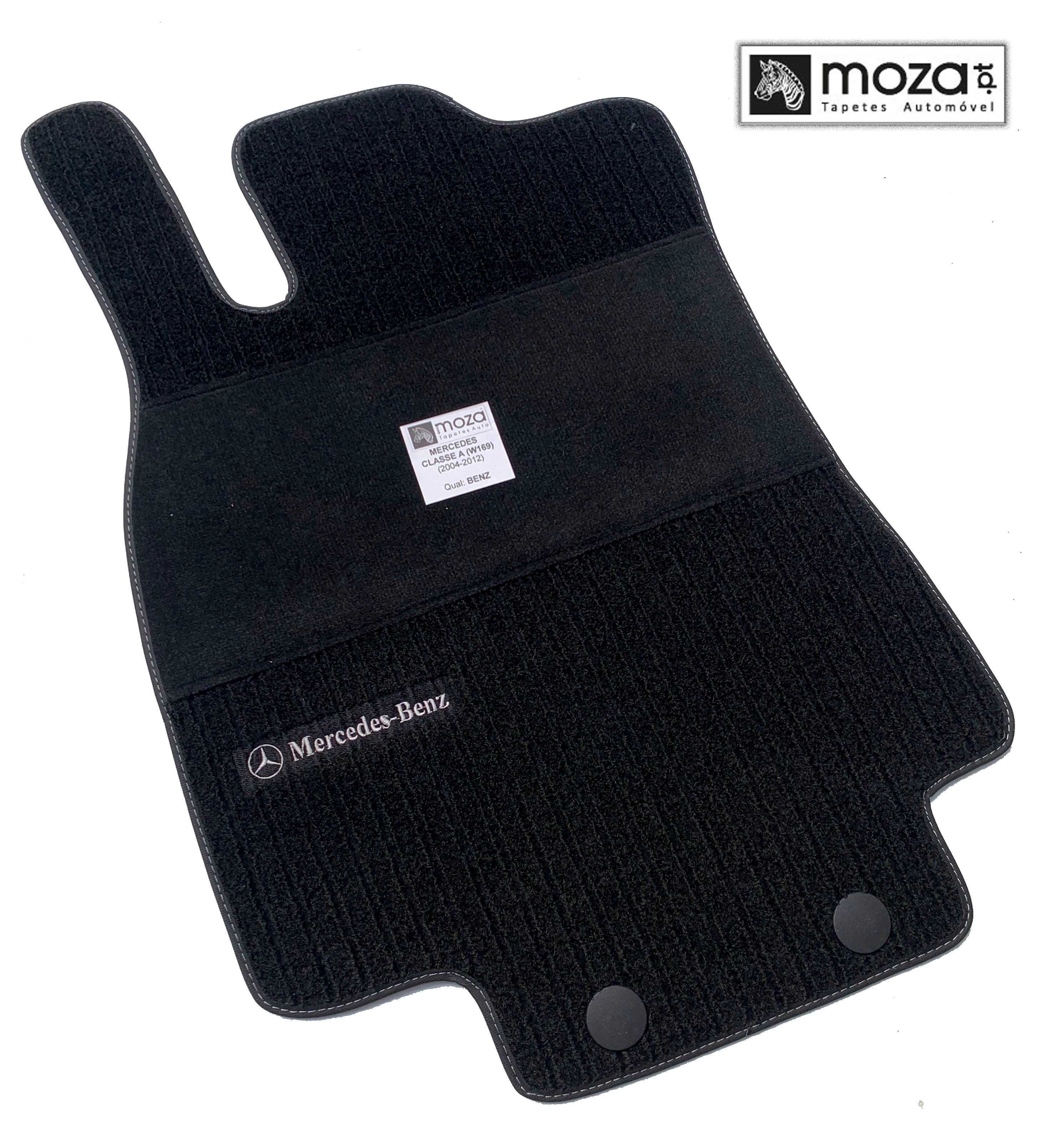 Tapetes MERCEDES CLASS A W169 - Qualidade Original - MOZA.PT - STOCK