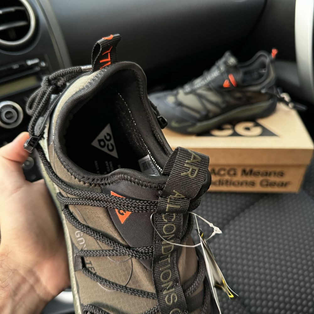 Чоловічі кросівки найк Nike ACG mountain fly brown Gore Tex водостійкі
