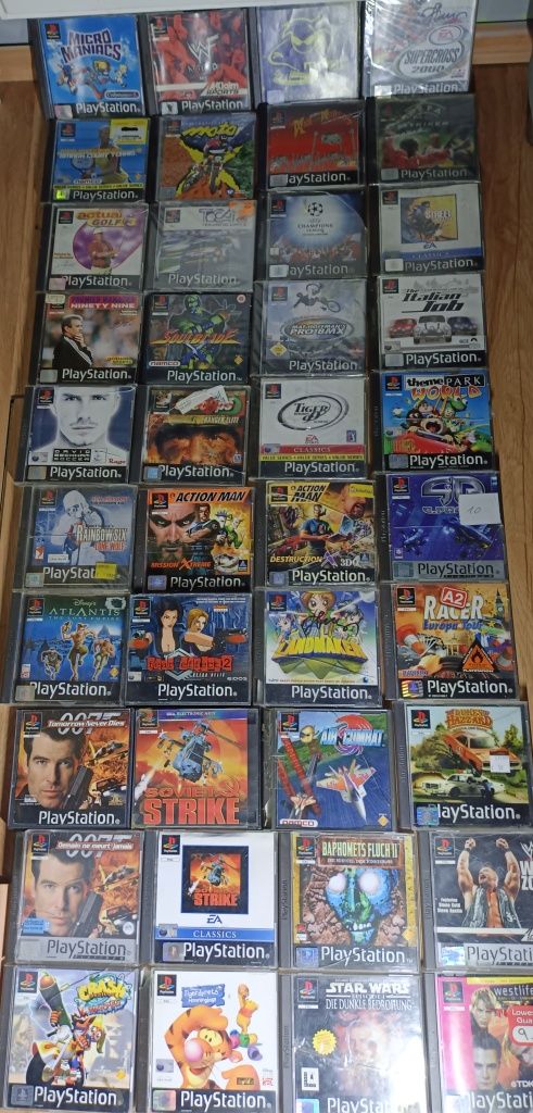 Crash Bandicoot 3 Micro Maniacs Warzone Air Combat SoulBlade Ps1 psx