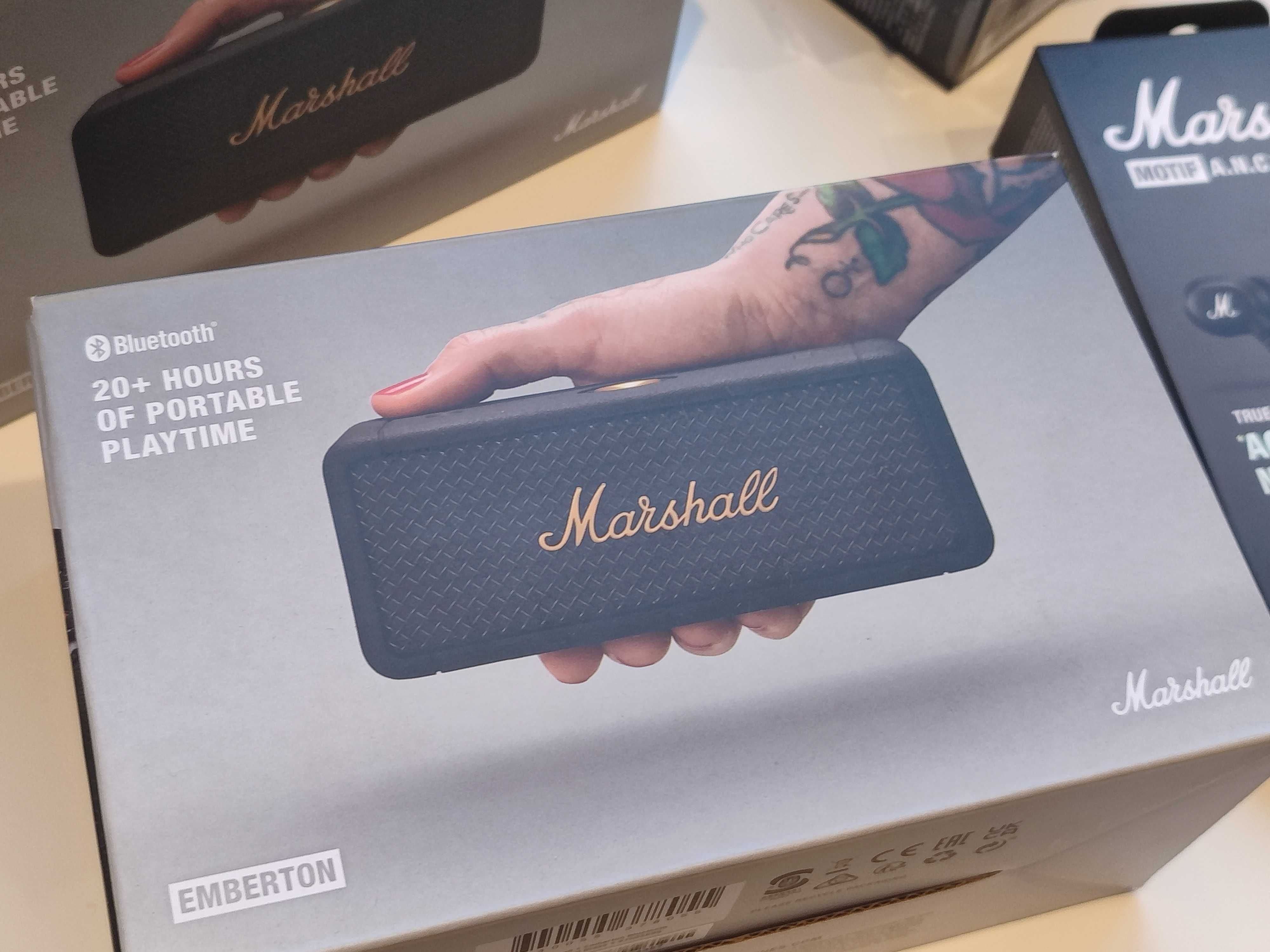 Оригинальные Marshall колонка и наушники Motif ANC Mode Minor