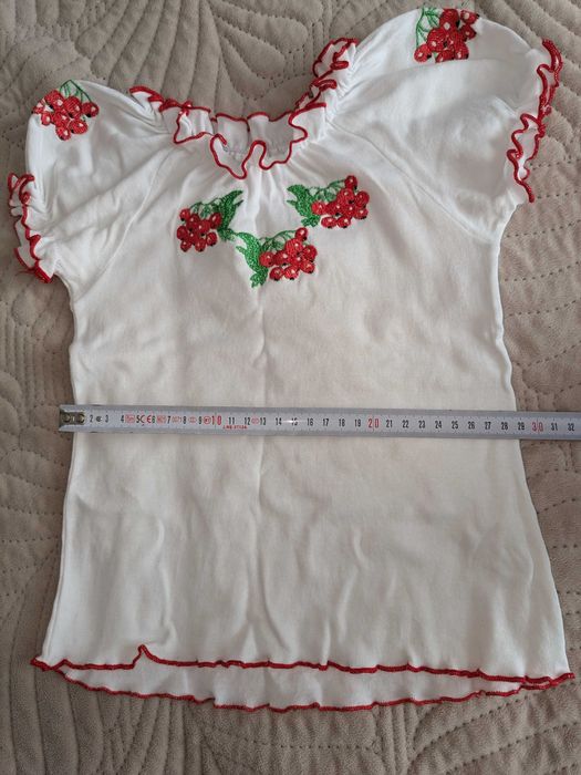 Вышиванка футболка на девочку