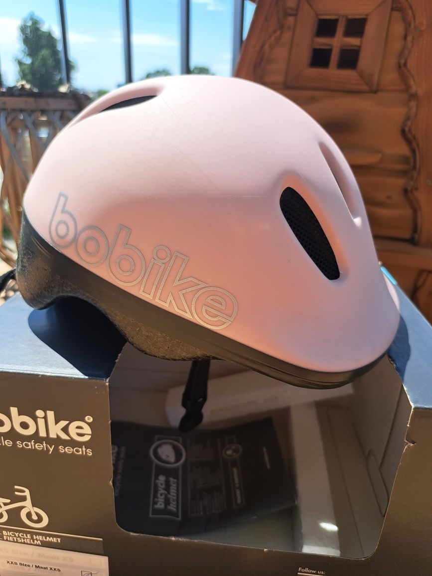 Kask bobike różowy