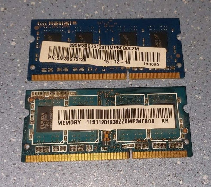 Прода память для ноутбука DDR3 2X4GB